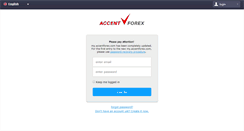 Desktop Screenshot of my.accentforex.com